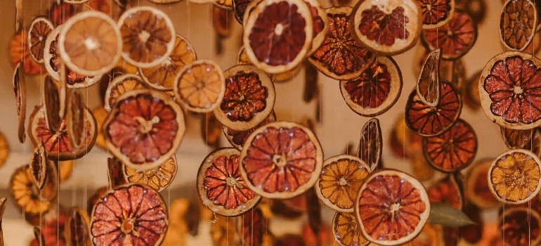 Ukrasi od osušenih pomorandži